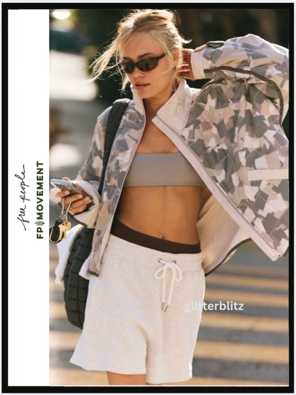 Free People Movement Pippa Packable Puffer Jacket in Tofu Combo